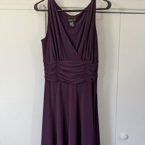 Purple formal dress